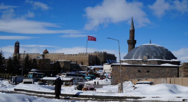 Erzurum için kuvvetli kar yağışı uyarısı